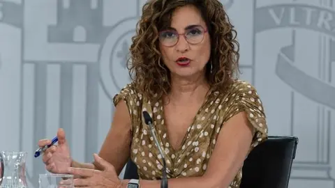 La ministra de Hacienda, Mar&iacute;a Jes&uacute;s Montero.