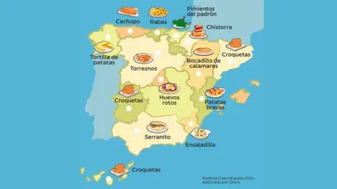 Imagen del Bar&oacute;metro GastroEspa&ntilde;a de Glovo.