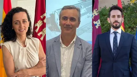 Ana Enriqueta Losantos Albacete, Pedro Vicente Mart&iacute;nez y Jos&eacute; Francisco Lajara Mart&iacute;nez.