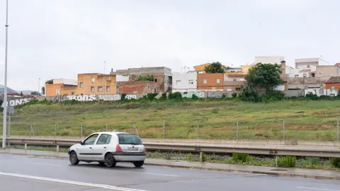 Terrenos en los que se construir&aacute;n las 40 viviendas sociales en alquiler por parte de Casco Antiguo.