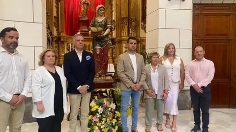 Celebraci&oacute;n de Santa Marta, patrona de hosteler&iacute;a de Cartagena.
