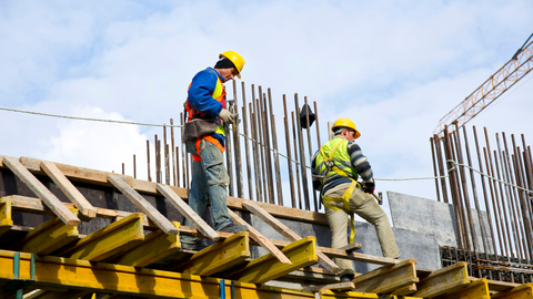 Trabajadores de la construcci&oacute;n. (Archivo)
