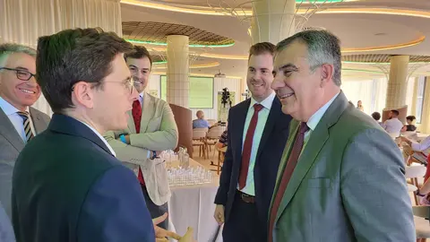 Imagen de archivo del consejero Juan Mar&iacute;a V&aacute;zquez en el III encuentro Hidr&oacute;geno y Gases Renovables.