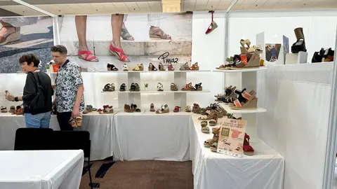 Calzado de la Regi&oacute;n de Murcia en la feria de Atlanta.
