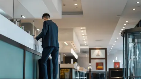 Recepci&oacute;n de un hotel. (Archivo)