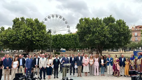 Imagen de la presentaci&oacute;n de la Feria de Septiembre de Murcia.