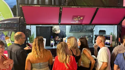 &Aacute;rea de degustaci&oacute;n de los vinos de Jumilla en Albacete.