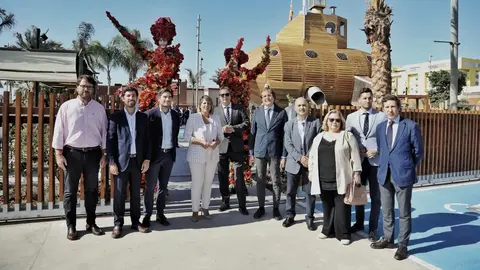 Imagen durante la inauguraci&oacute;n de los nuevos espacios que estrena Parque Mediterr&aacute;neo.