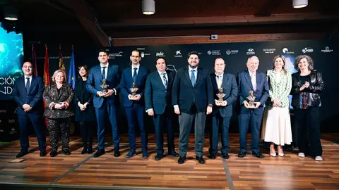 Imagen de archivo de los ganadores de los I Premios Fundaci&oacute;n Isaac Peral.