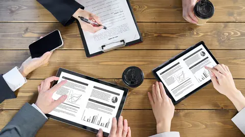 Reuni&oacute;n empresarial. (Archivo)