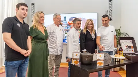 Imagen durante la presentaci&oacute;n de las jornadas 'Intercambio de Sabores'.