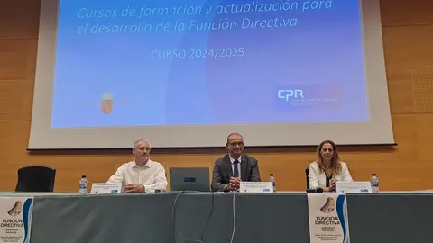 El consejero de Educaci&oacute;n y Formaci&oacute;n Profesional, V&iacute;ctor Mar&iacute;n, inaugur&oacute; el curso sobre funci&oacute;n directiva para 167 docentes.