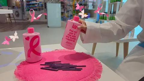 Imagen del gel solidario de rosa mosqueta de Interapothek (Hefame) contra el c&aacute;ncer de mama.