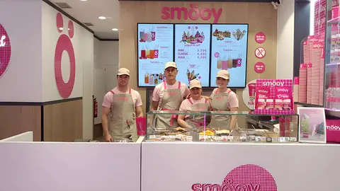 smöoy inaugura su primera yogurtería en Barcelona