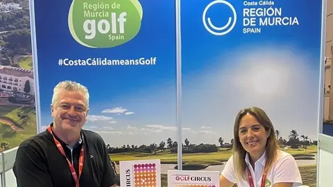 Imagen del stand de la Regi&oacute;n en la feria IGTM.