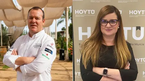 Pablo Gonz&aacute;lez Conejero y Laura Mateo.
