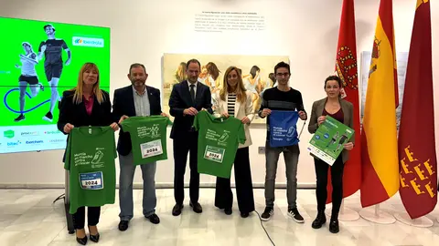 Presentaci&oacute;n de Murcia en Marcha Contra el C&aacute;ncer. (Foto Iberdrola)