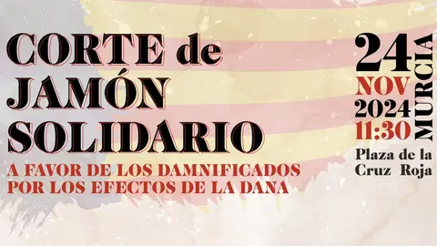 Imagen del cartel del evento solidario. (JR Comunicaci&oacute;n y Protocolo)