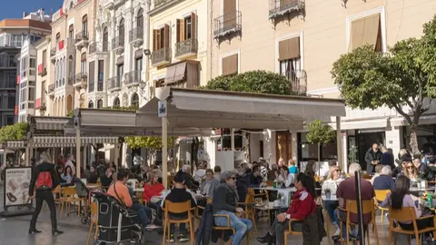 Terrazas de locales de hosteler&iacute;a en Murcia. (CARM)