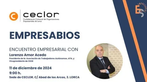 Cartel de 'Empresabios'. (Ceclor)
