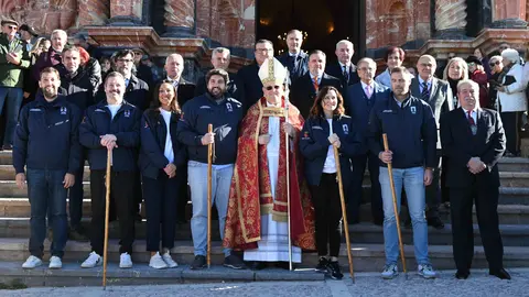 L&oacute;pez Miras y D&iacute;az Ayuso visitan Caravaca de la Cruz con motivo del A&ntilde;o Jubilar. (CARM)