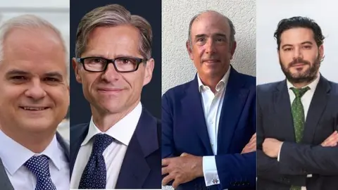 Alberto Jos&eacute; Artero Salvador, Luigi Pigorini, Marcelino Oreja Arburua y Rub&eacute;n Mart&iacute;nez Garc&iacute;a, nuevos consejeros de Soltec. (Soltec/MD)