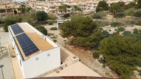 Puntos de vigilancia fijos de los Agentes Medio Ambientales en los que se han instalado placas solares. (CARM)