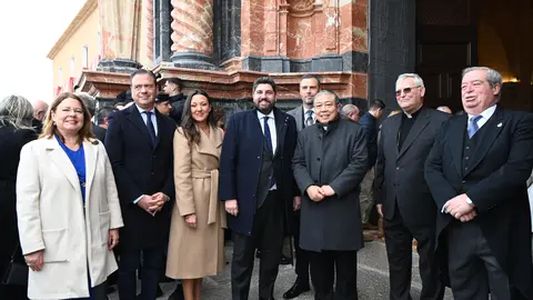 El presidente de la Comunidad, Fernando L&oacute;pez Miras, asisti&oacute; a la eucarist&iacute;a de clausura del A&ntilde;o Jubilar de la Sant&iacute;sima y Vera Cruz de Caravaca de la Cruz 2024. (CARM)