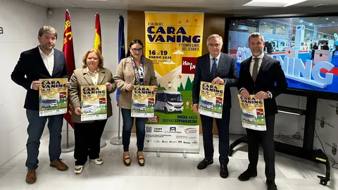 Presentaci&oacute;n del V Sal&oacute;n del Caravaning y Tiempo Libre del Levante. (Ifepa)