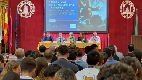 La UCAM acoge la 7&ordf; Conferencia Anual de la Strength and Conditioning Society (SCS). (UCAM)
