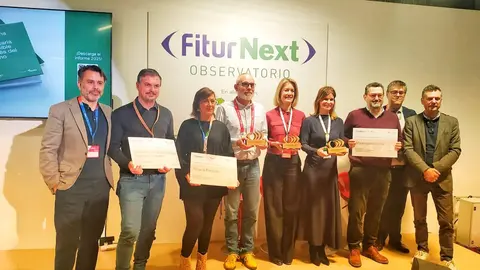Imagen durante la entrega del galard&oacute;n. (Finca La Floraci&oacute;n)