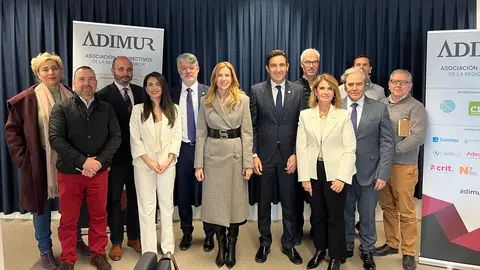 Presentaci&oacute;n del X Observatorio de la Asociaci&oacute;n de Directivos de la Regi&oacute;n de Murcia (Adimur). (CARM)