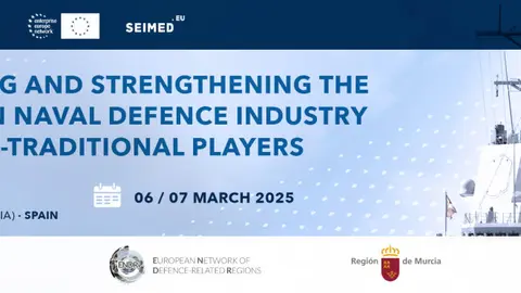 Cartel del Congreso de Industria Naval de Defensa Europea. (Red IDI)