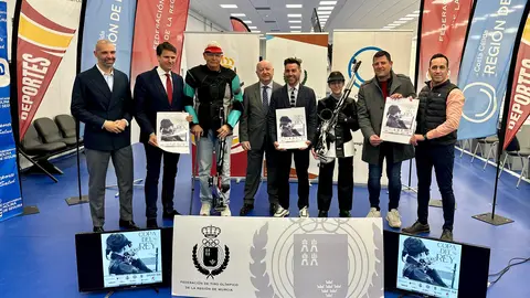 Imagen durante la presentaci&oacute;n de la Copa del Rey de Tiro Ol&iacute;mpico. (CARM)