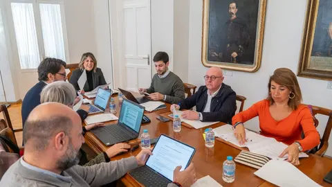 Reuni&oacute;n de la Junta de Gobierno local. (Ayuntamiento de Cartagena)
