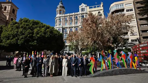 Imagen durante el acto institucional de inauguraci&oacute;n. (Ayuntamiento de Murcia)