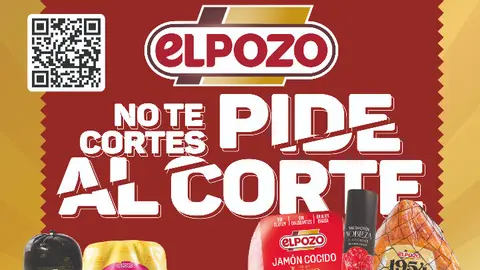 Fragmento del cartel promocional de la promoci&oacute;n &lsquo;No te cortes, pide al corte&rsquo;. (El Pozo)