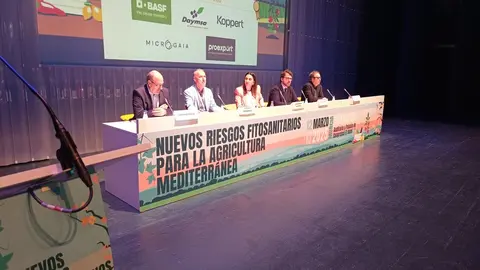 La consejera Sara Rubira en la inauguraci&oacute;n de la Jornada 'AgroMurcia' (CARM)