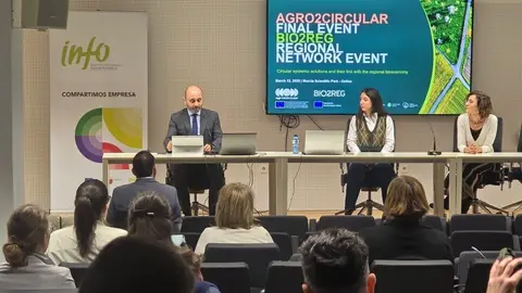 Presentaci&oacute;n de las conclusiones de 'Agro2Circular'. (CARM)