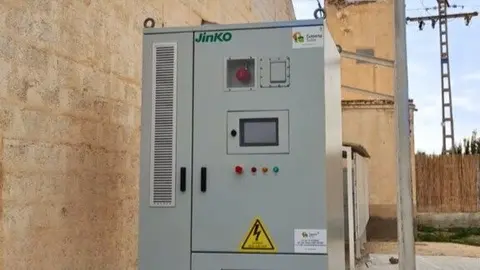 Sistema con almacenamiento energ&eacute;tico en Agrucapers. (Agrucapers)