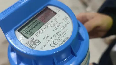 Contador de telelectura que se instalar&aacute; en Cartagena. (Hidrogea).