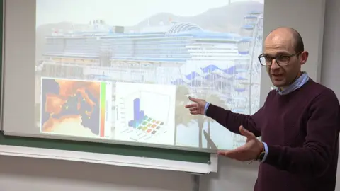 Presentaci&oacute;n del estudio sobre el impacto de la modernizaci&oacute;n de los cruceros en la reducci&oacute;n de emisiones contaminantes en el Mediterr&aacute;neo. (UPCT)