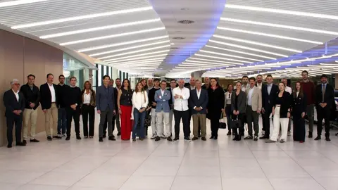 Foto de familia durante la jornada. (Fundaci&oacute;n Isaac Peral)
