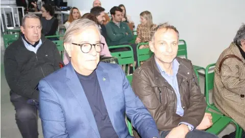 Juan de Dios Hern&aacute;ndez, presidente de Asaja Murcia, y Alfonso G&aacute;lvez, secretario general de la organizaci&oacute;n agraria. (Asaja Murcia)