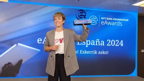 Diana de Arias, ganadora de los eAwards Espa&ntilde;a 2024. (NTT Data)