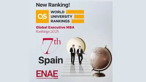 Infograf&iacute;a del reconocimiento a ENAE. (ENAE Business School)
