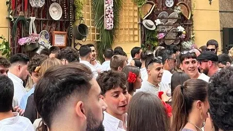 Imagen de las Cruces de Mayo en Cartagena. (Hostecar)