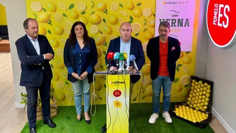 Un momento de la presentaci&oacute;n de la 'Lim&oacute;n Verna Week'. (Ailimpo)