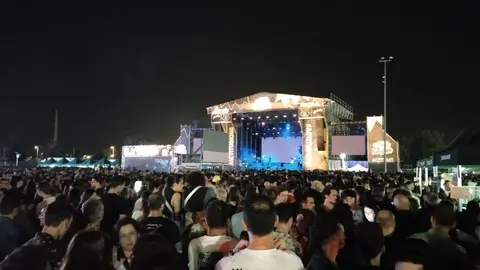 Uno de los escenarios del Warm Up. (Ayuntamiento de Murcia)