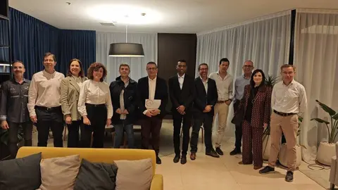 Imagen de los representantes de las empresas que han acudido. (C&aacute;mara de Comercio de Murcia)